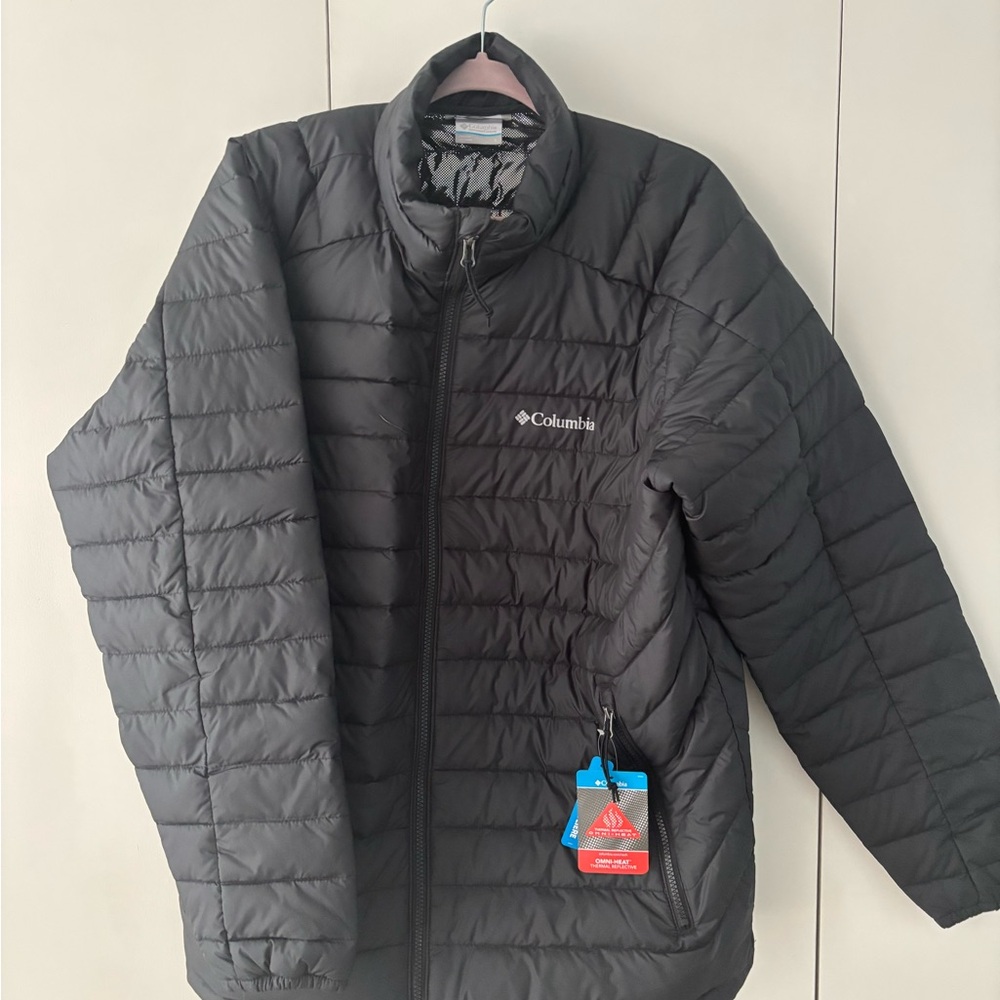Columbia Men's Charcoal Puffer Jacket